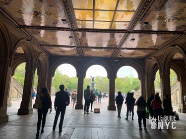 Les arcades de la Terrasse Bethesda