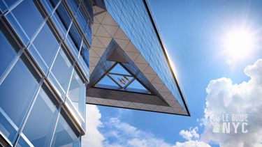 Plancher de verre, The Edge, New York 