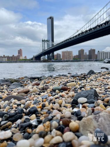Manhattan Bridge depuis Pebble Beach