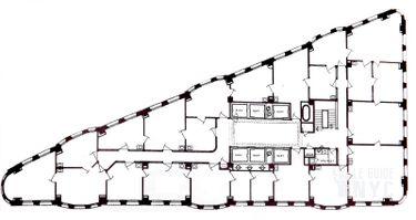 Plan du Flat Iron Building