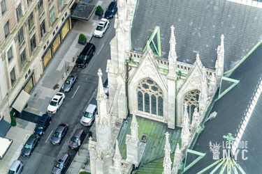 Vue Aérienne de la Cathédrale St Patrick