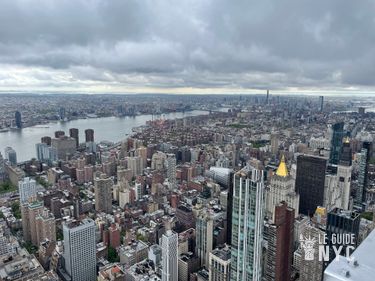 Vue panoramique depuis l'Empire State Building
