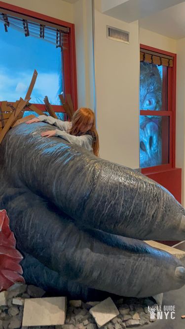King Kong s'invite dans la partie exposition