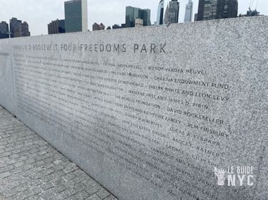 Franklin D Roosevelt Four Freedoms Park