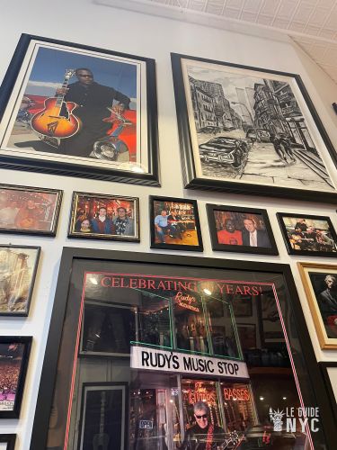 Hall of Fame chez Rudy's Music