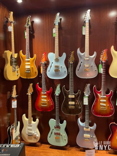 La collection de guitares Pensa, créée par Rudy Pensa lui-même