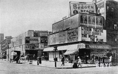 Longacre Square, 42ème rue en 1880. 