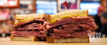 Sandwich au Pastrami, Katz's Delicatessen