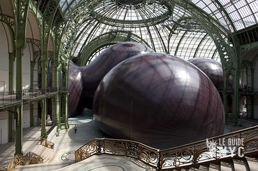 Leviathan par Anish Kapoor au Grand Palais de Paris en 2011
