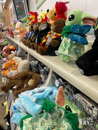 Des dizaines de peluches n'attendent que vous ! 