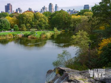 Turtle Pond, Central Park - New York.