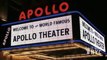 Shahar Azran. New Apollo Theater marquee