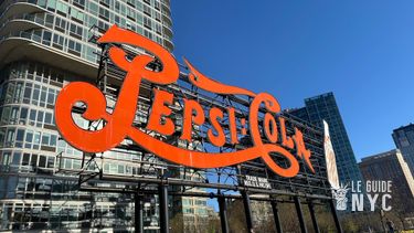 Enseigne Pepsi Cola, Long Island City - Gantry State Park