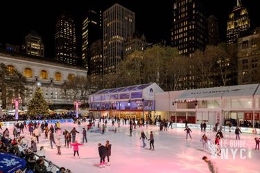 La patinoire de Bryant Park