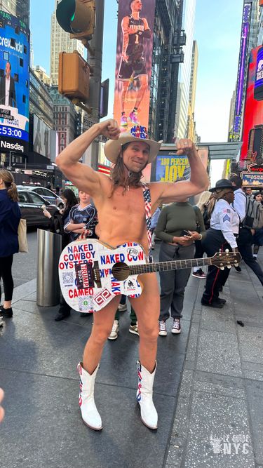 The Naked Cowboy, une rencontre improbable sur Times Square