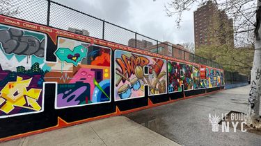 Le Graffiti Hall of Fame à Harlem en 2024