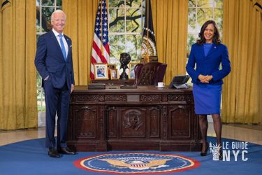 Prenez la pose dans le bureau oval. Photo : Madame Tussauds.