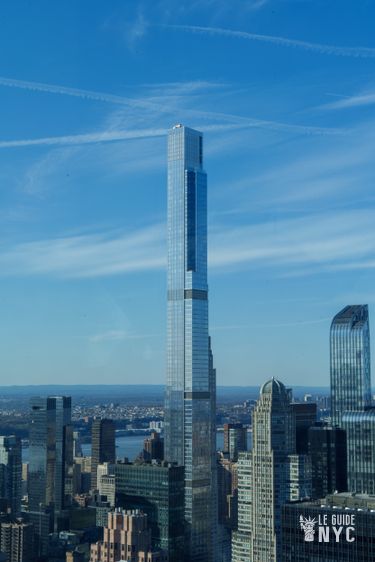 La Central Park Tower, depuis Top of the Rock