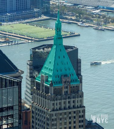 Le Trump Building, depuis le One World Observatory