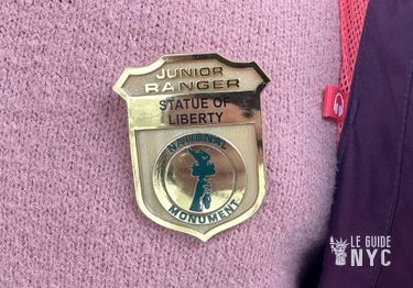 Un badge de Junior Ranger : l'un des souvenirs les plus précieux pour les enfants ! 