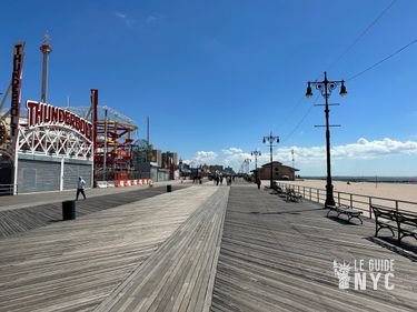 Riegelmann Boardwalk à Coney Island