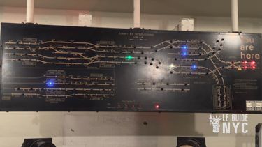 Centre de contr&ocirc;le du m&eacute;tro, pas facile de s'y retrouver dans ce m&eacute;li-melo de lignes