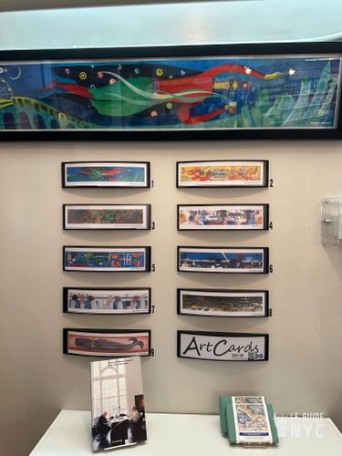 Reproduction des affiches laur&eacute;ates des concours annuels pour les rames de m&eacute;tro.