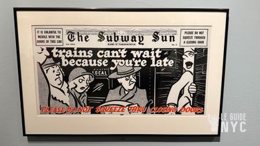 Petit rappel de civisme dans le m&eacute;tro new-yorkais