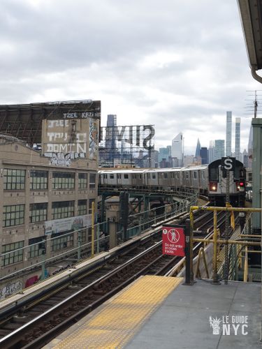 Queensboro Plaza, Long Island City, l'une des vues du m&eacute;tro les plus iconiques