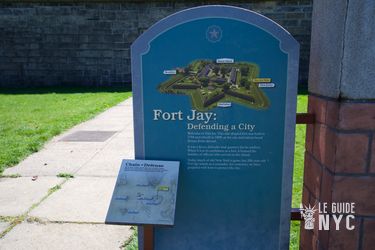 Fort Jay, avec son plan en &eacute;toile