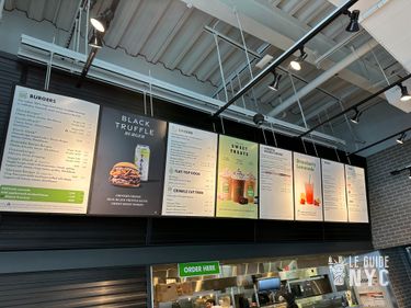 Menus Shake Shack à Empire Outlet, Staten Island