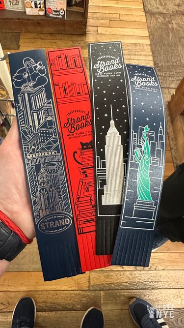 Option Souvenirs qui ne prend pas de place : Les marque-page The Strand BookStore