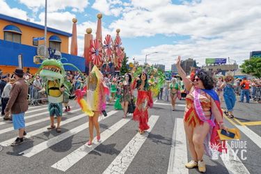 Mermaid Parade à Coney Island.