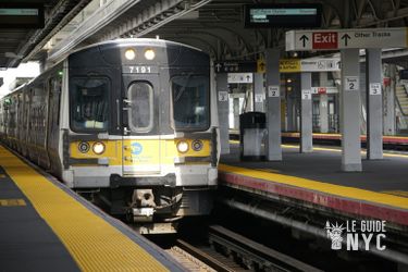 LIRR en direction de Penn Station.&nbsp;